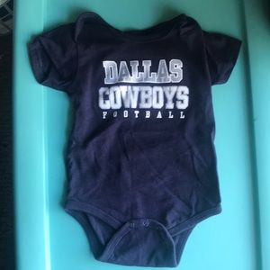 Dallas cowboy onesie